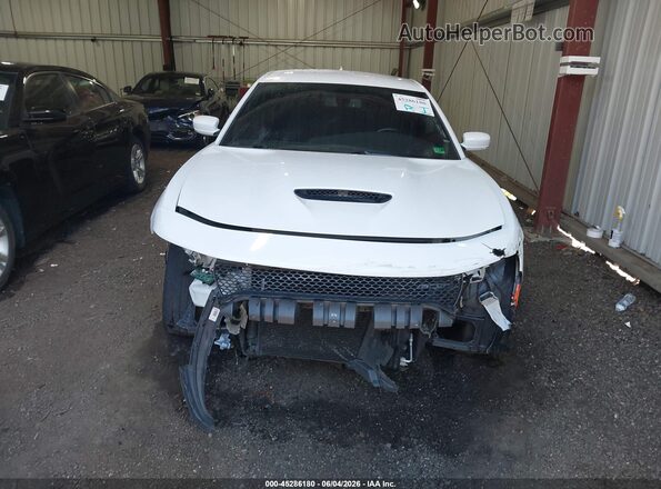 2C3CDXCT9NH259240 2022 DODGE CHARGER White Widok zestawu wskaźników