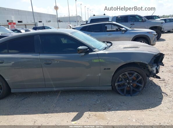 2C3CDXCT9PH656157 2023 DODGE CHARGER Gray Вид щитка приладів