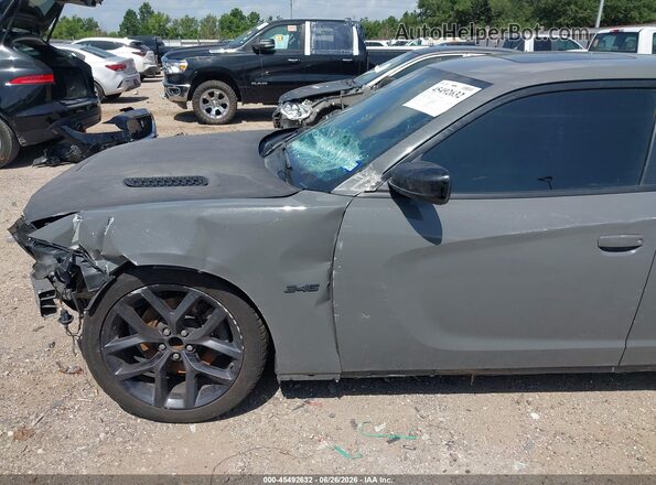 2C3CDXCT9PH656157 2023 DODGE CHARGER Gray Вид задньої частини салону