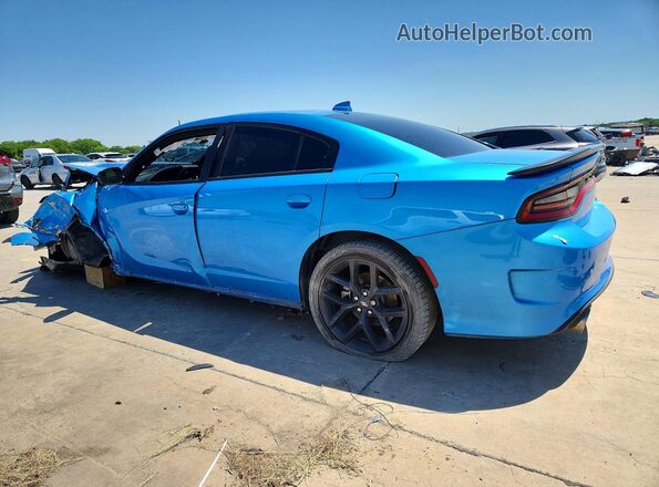 2C3CDXCT9PH656238 2023 DODGE CHARGER Синий Задняя левая четверть