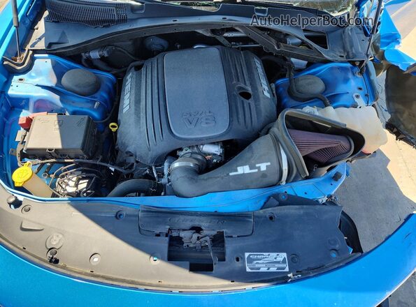 2C3CDXCT9PH656238 2023 DODGE CHARGER Синий Вид задней части салона