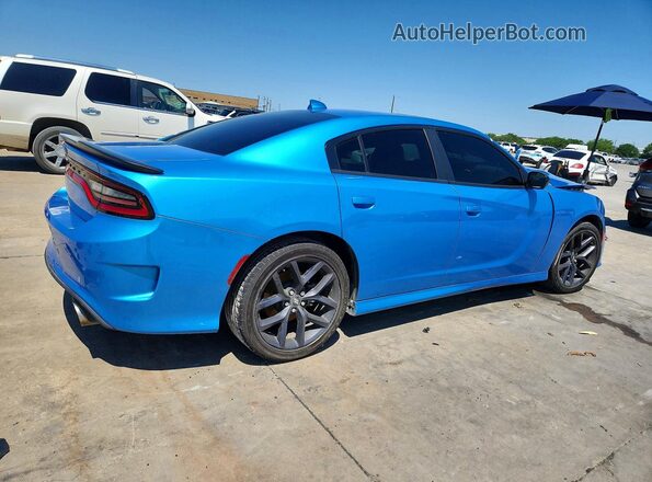 2C3CDXCT9PH656238 2023 DODGE CHARGER Синий Задняя правая четверть