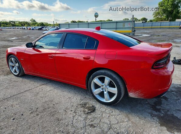 2C3CDXCTXHH520086 2017 DODGE CHARGER Красный Задняя левая четверть