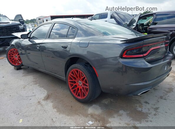 2C3CDXCTXJH233417 2018 DODGE CHARGER Gray Հետևի ձախ