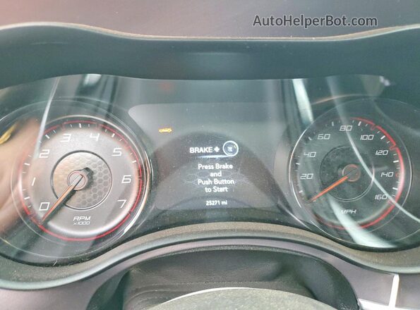 2C3CDXCTXMH603575 2021 DODGE CHARGER Gray ხელსაწყოთა პანელის ხედი