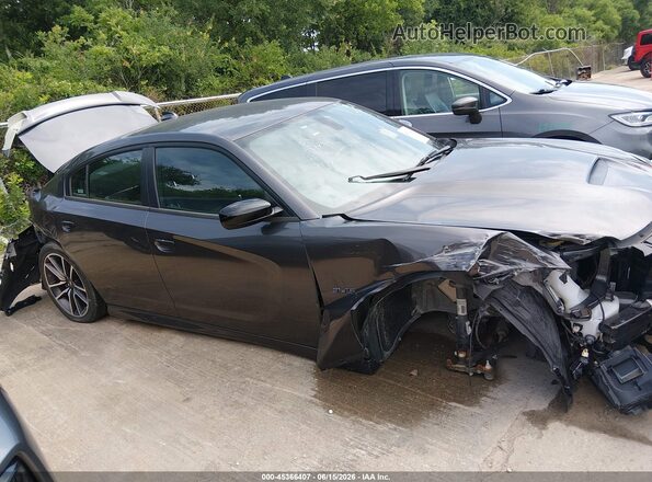 2C3CDXCTXPH568427 2023 DODGE CHARGER Gray Սալոնի հետևի տեսք