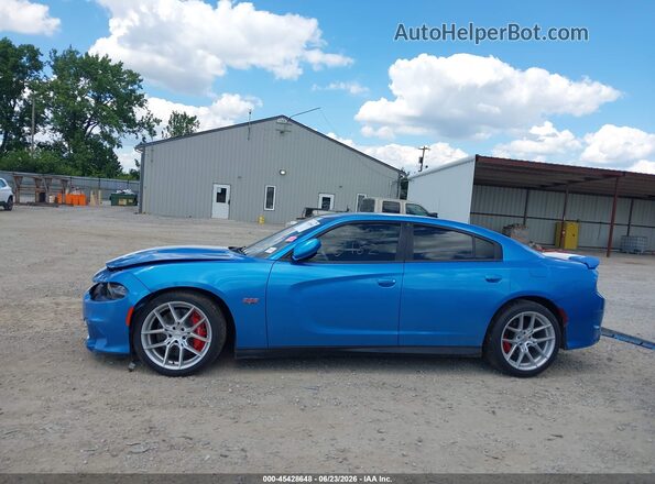 2C3CDXEJ1JH290990 2018 DODGE CHARGER Синий 
