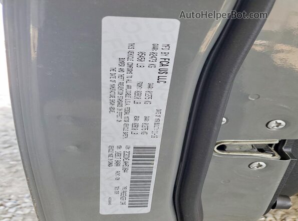 2C3CDXEJ4HH510844 2017 DODGE CHARGER Gray Widok komory silnika