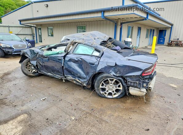 2C3CDXFG9GH175310 2016 DODGE CHARGER Черный Задняя левая четверть