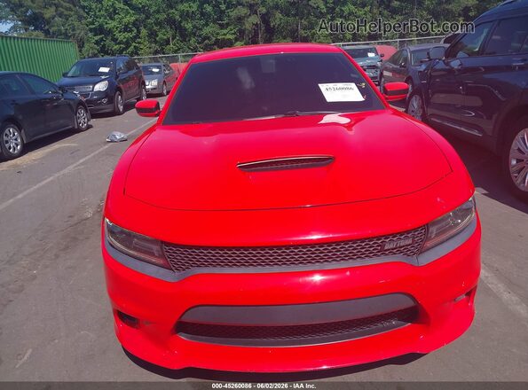 2C3CDXGJ0HH620593 2017 DODGE CHARGER Orange Vista del cuadro de instrumentos