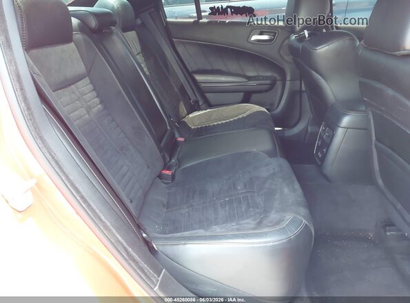 2C3CDXGJ0HH620593 2017 DODGE CHARGER Orange Vista de la etiqueta del VIN
