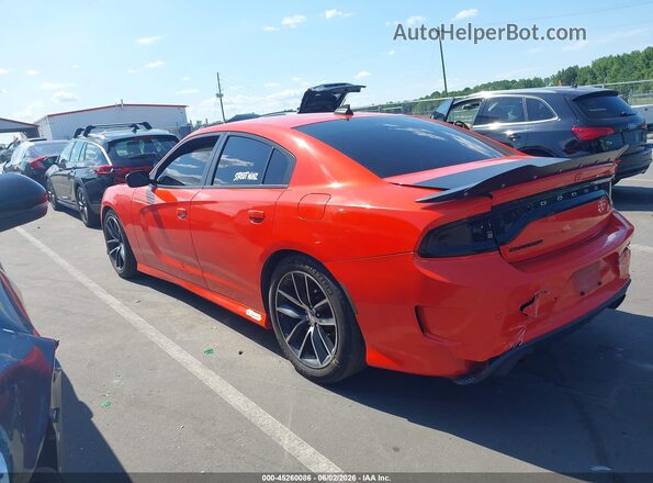2C3CDXGJ0HH620593 2017 DODGE CHARGER Orange Vista interior de 360 grados