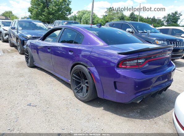 2C3CDXGJ0JH290735 2018 DODGE CHARGER Purple Հետևի ձախ