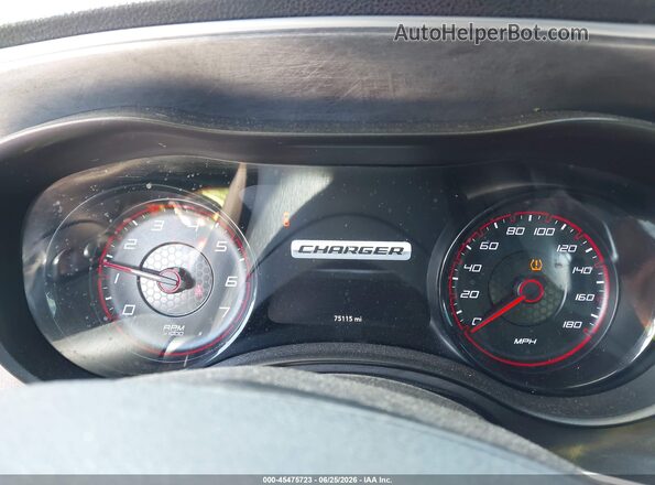 2C3CDXGJ0JH290735 2018 DODGE CHARGER Purple Հետևի նստատեղերի տեսք
