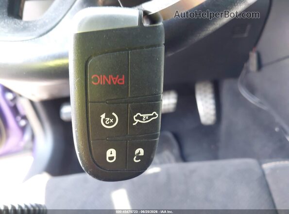 2C3CDXGJ0JH290735 2018 DODGE CHARGER Purple Առջևի վահանակի տեսք