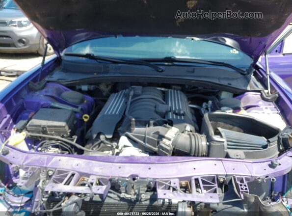 2C3CDXGJ0JH290735 2018 DODGE CHARGER Purple Հետևի տեսք