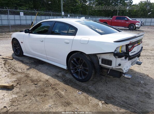 2C3CDXGJ0LH255034 2020 DODGE CHARGER White უკანა მარცხენა