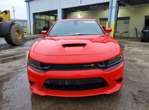 2C3CDXGJ0NH267784 2022 DODGE CHARGER Red Front view