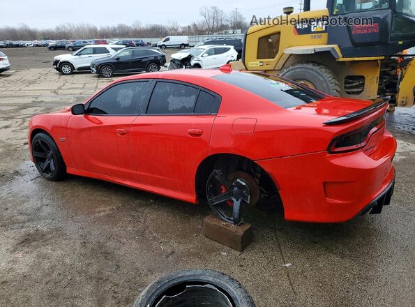 2C3CDXGJ0NH267784 2022 DODGE CHARGER Red Rear left