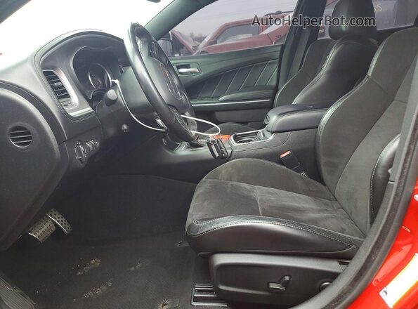 2C3CDXGJ0NH267784 2022 DODGE CHARGER Red Front interior view