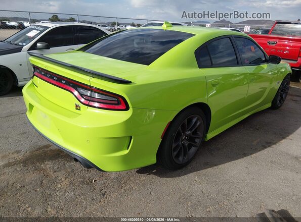 2C3CDXGJ0PH506690 2023 DODGE CHARGER Green Tył prawy