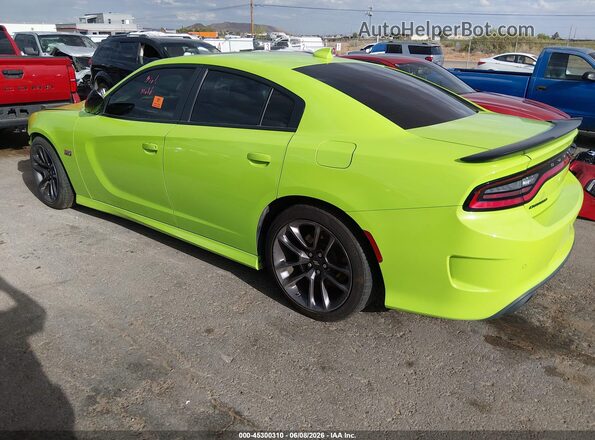 2C3CDXGJ0PH506690 2023 DODGE CHARGER Green Tył lewy