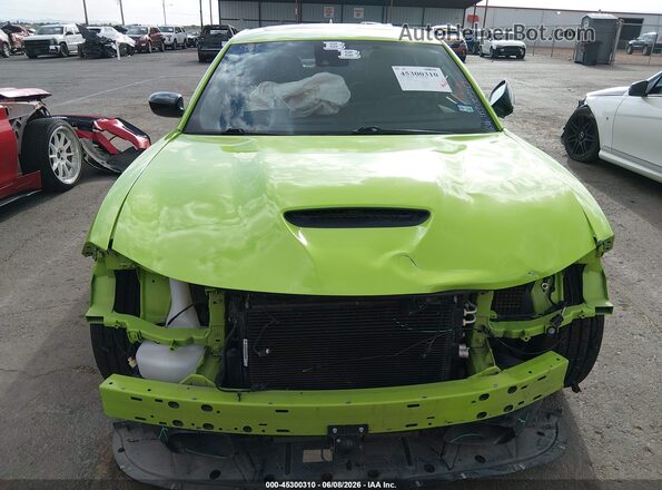 2C3CDXGJ0PH506690 2023 DODGE CHARGER Green Widok wnętrza z tyłu