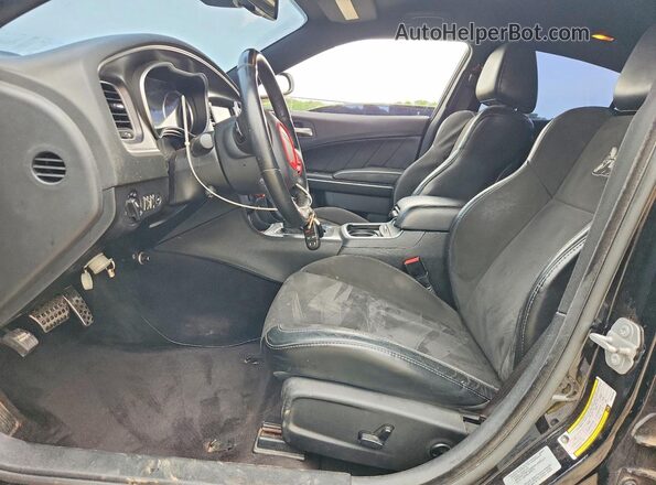 2C3CDXGJ1GH332905 2016 DODGE CHARGER Black Vista interior delantera