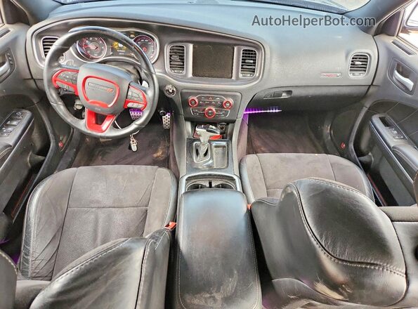 2C3CDXGJ1GH332905 2016 DODGE CHARGER Black Vista del salpicadero