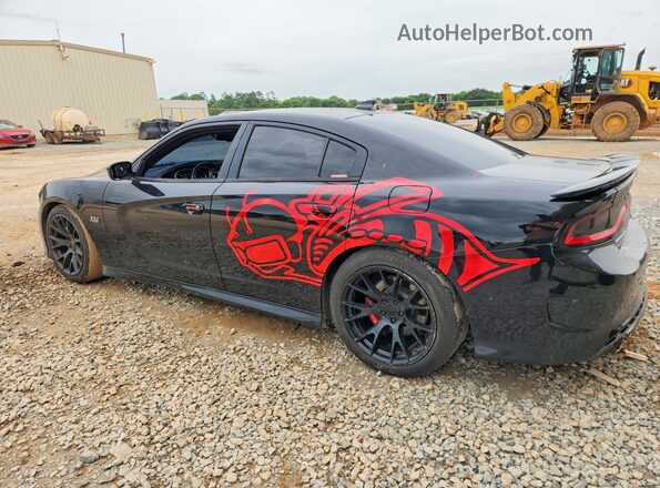 2C3CDXGJ1GH332905 2016 DODGE CHARGER Black Trasero izquierdo