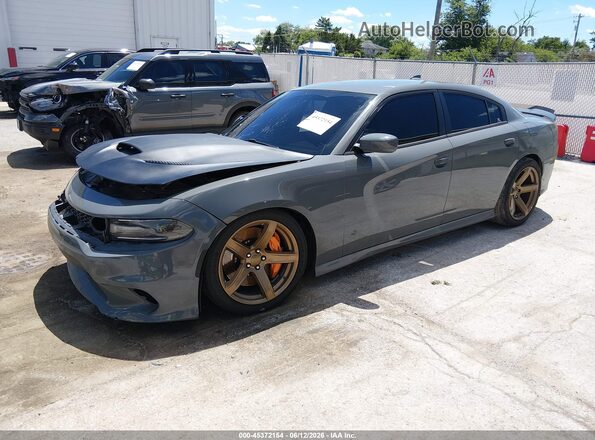 2C3CDXGJ1HH652663 2017 DODGE CHARGER Silver Front left