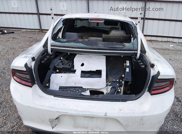 2C3CDXGJ1KH520090 2019 DODGE CHARGER White წინა ხედი