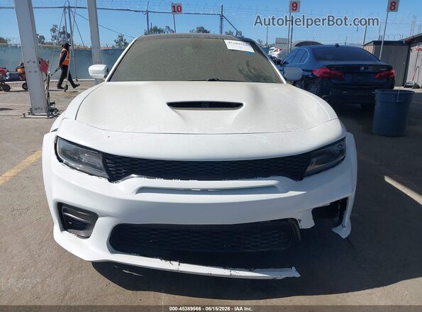 2C3CDXGJ1KH558435 2019 DODGE CHARGER White Widok z przodu
