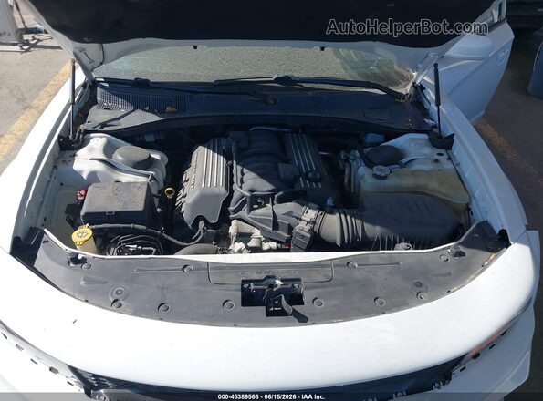 2C3CDXGJ1KH558435 2019 DODGE CHARGER White Widok z tyłu