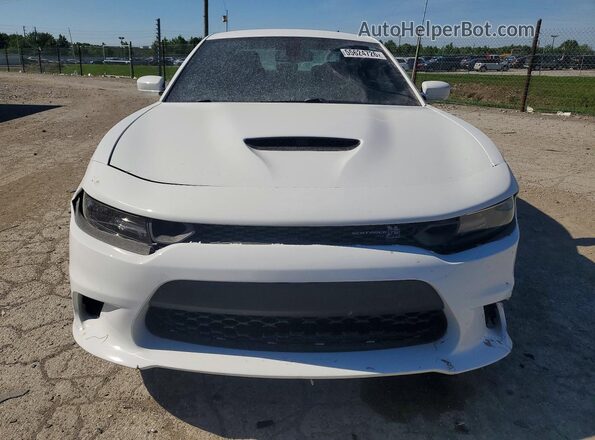 2C3CDXGJ1KH638012 2019 DODGE CHARGER White Vista frontal
