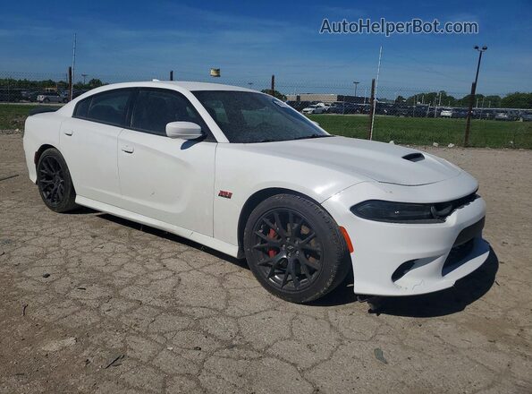2C3CDXGJ1KH638012 2019 DODGE CHARGER White Delantero derecho