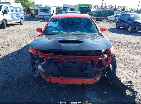 2C3CDXGJ1KH742421 2019 DODGE CHARGER Orange Vista frontal