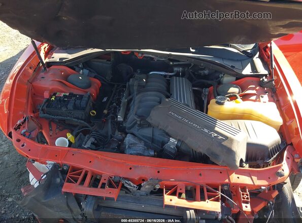 2C3CDXGJ1KH742421 2019 DODGE CHARGER Orange Vista trasera