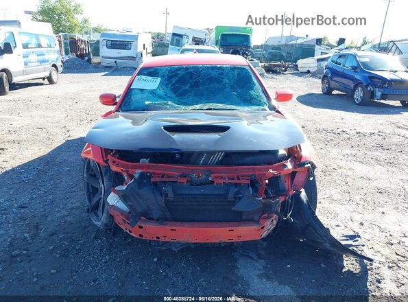 2C3CDXGJ1KH742421 2019 DODGE CHARGER Orange Vista del salpicadero