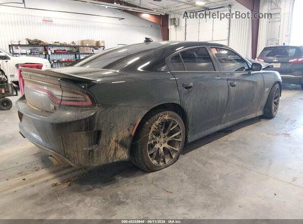 2C3CDXGJ1KH742712 2019 DODGE CHARGER Black Tył prawy