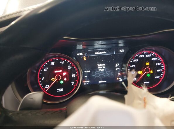 2C3CDXGJ1KH742712 2019 DODGE CHARGER Black Widok tylnych siedzeń