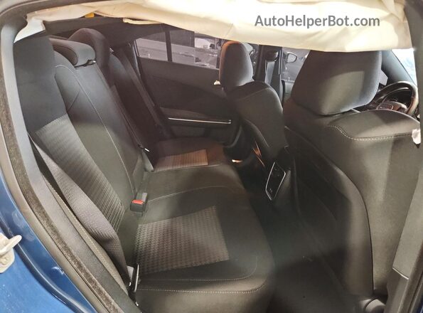 2C3CDXGJ1LH148347 2020 DODGE CHARGER Blue Rear seats view