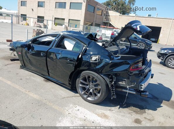 2C3CDXGJ1LH240977 2020 DODGE CHARGER Black Задня ліва чверть