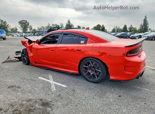 2C3CDXGJ2GH347221 2016 DODGE CHARGER Orange უკანა მარცხენა