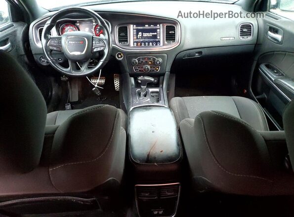 2C3CDXGJ2HH547808 2017 DODGE CHARGER Угольный Вид панели приборов