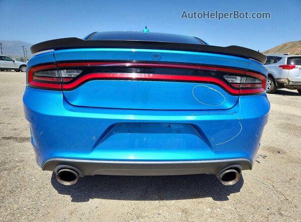 2C3CDXGJ2JH335786 2018 DODGE CHARGER Blue 
