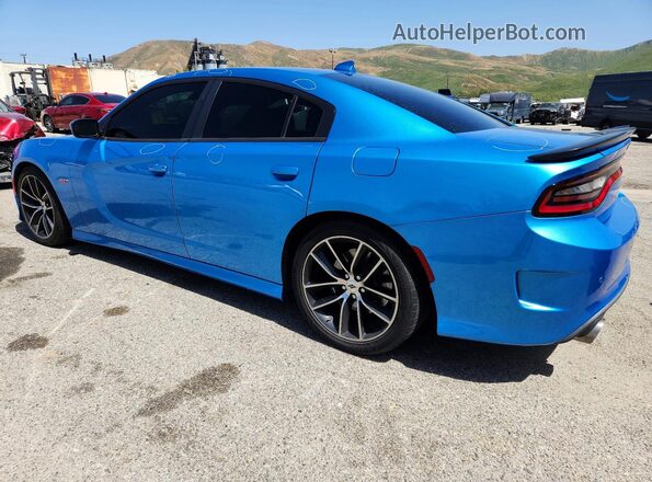 2C3CDXGJ2JH335786 2018 DODGE CHARGER Blue 