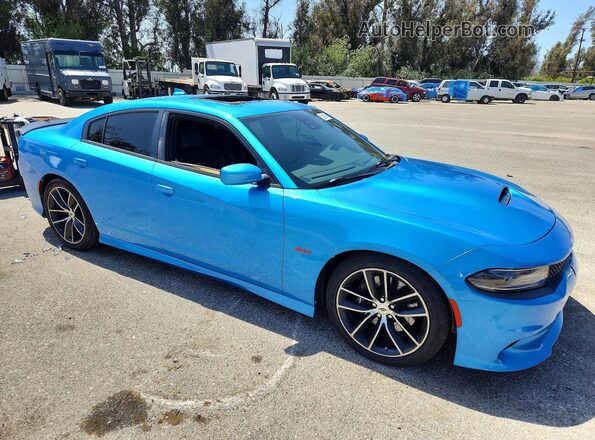 2C3CDXGJ2JH335786 2018 DODGE CHARGER Blue 