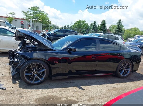 2C3CDXGJ2KH703644 2019 DODGE CHARGER Black სალონის 360-გრადუსიანი ხედი