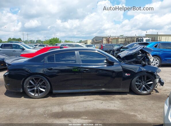 2C3CDXGJ2KH703644 2019 DODGE CHARGER Black უკანა სალონის ხედი